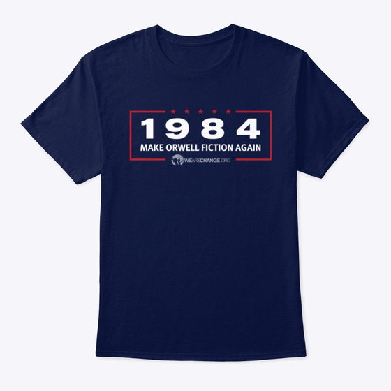 Make Orwell Fiction Again Blue