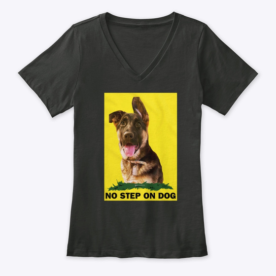 No Step On Dog