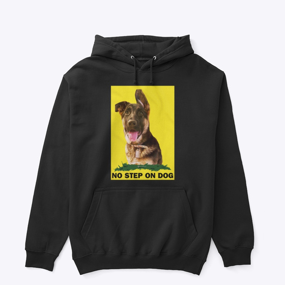 No Step On Dog