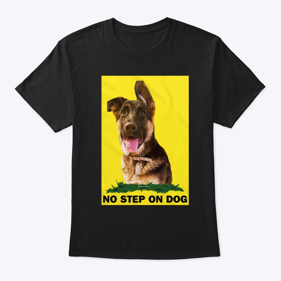 No Step On Dog