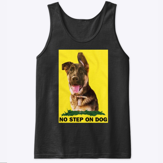 No Step On Dog