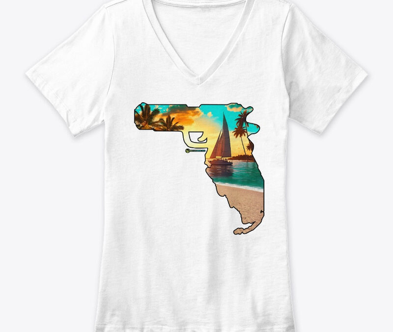 Florida Beach Gun White