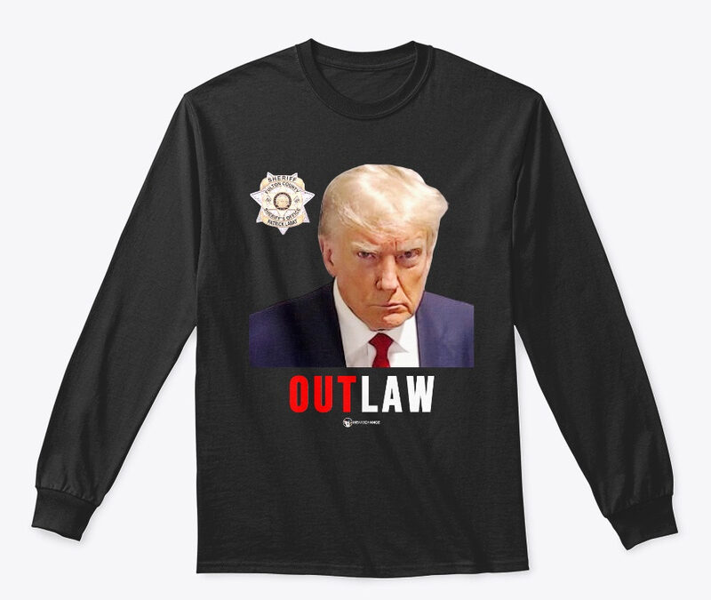 Trump Outlaw Real Mugshot