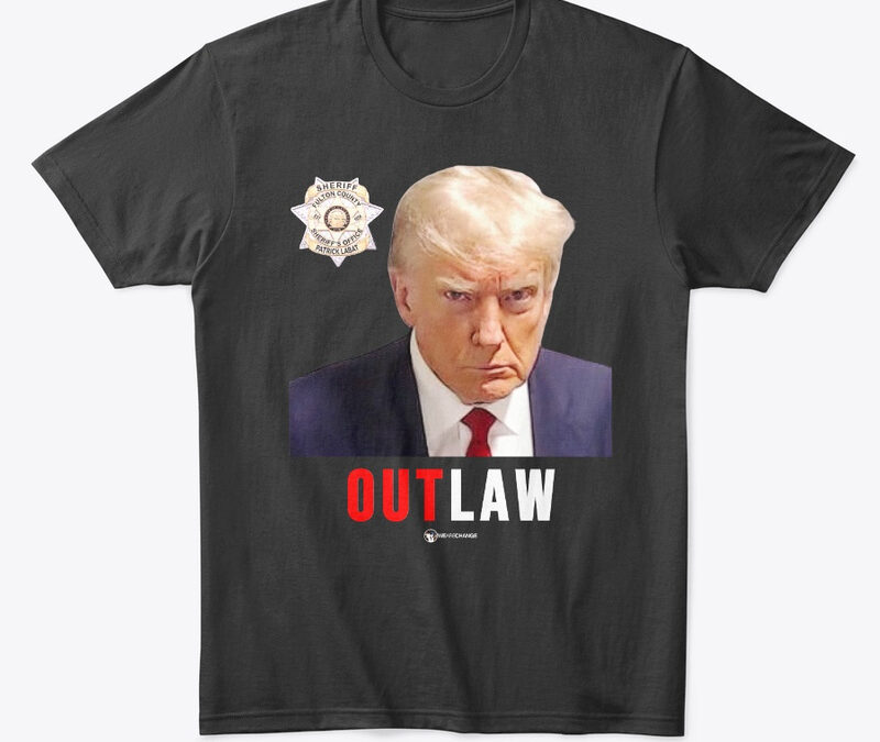 Trump Outlaw Real Mugshot