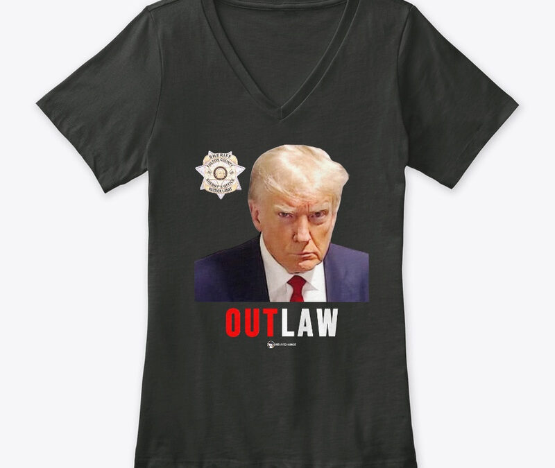 Trump Outlaw Real Mugshot