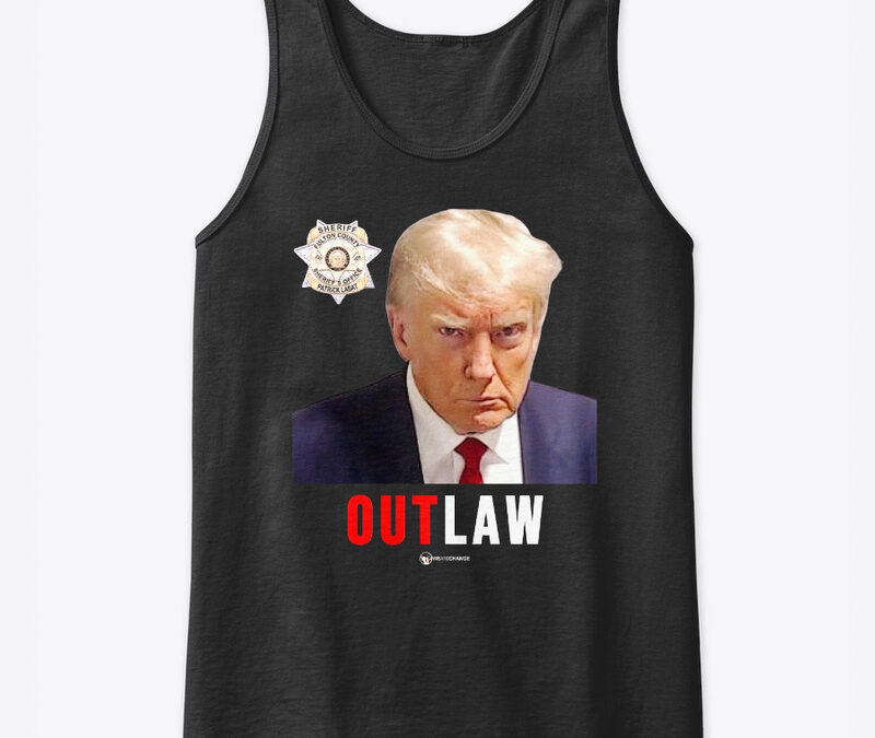Trump Outlaw Real Mugshot