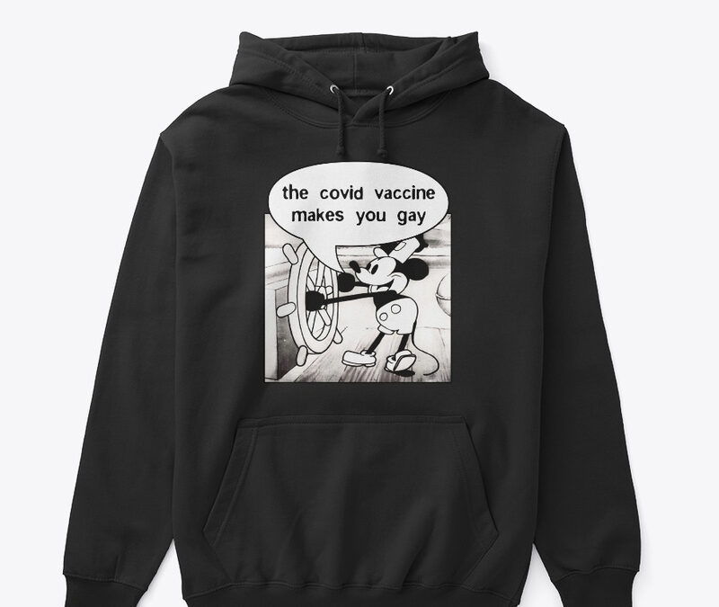 Mickey Mouse Says The Covid Vax Makes You Gay