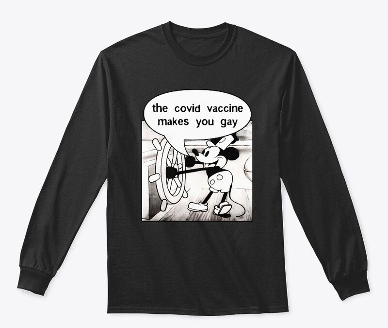 Mickey Mouse Says The Covid Vax Makes You Gay
