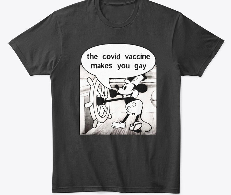 Mickey Mouse Says The Covid Vax Makes You Gay