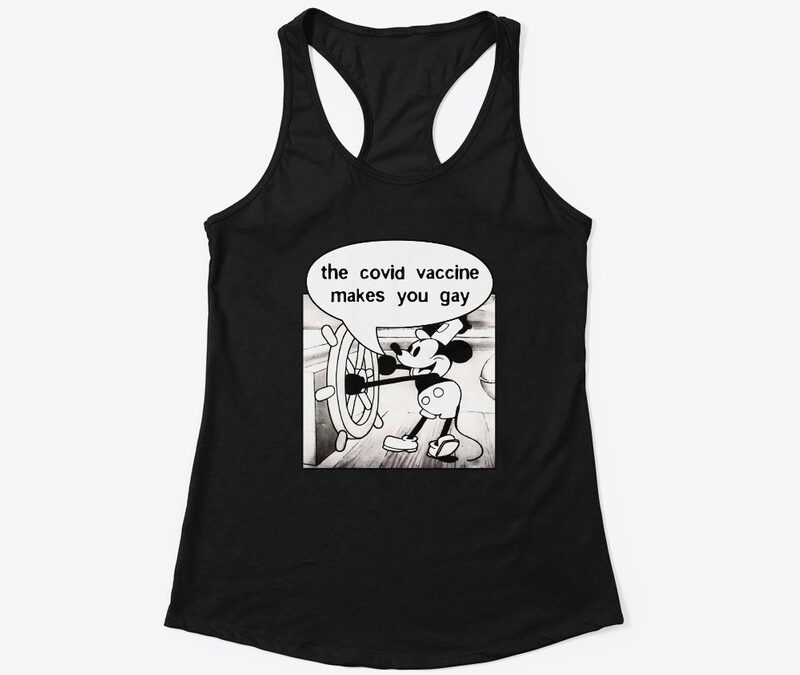 Mickey Mouse Says The Covid Vax Makes You Gay