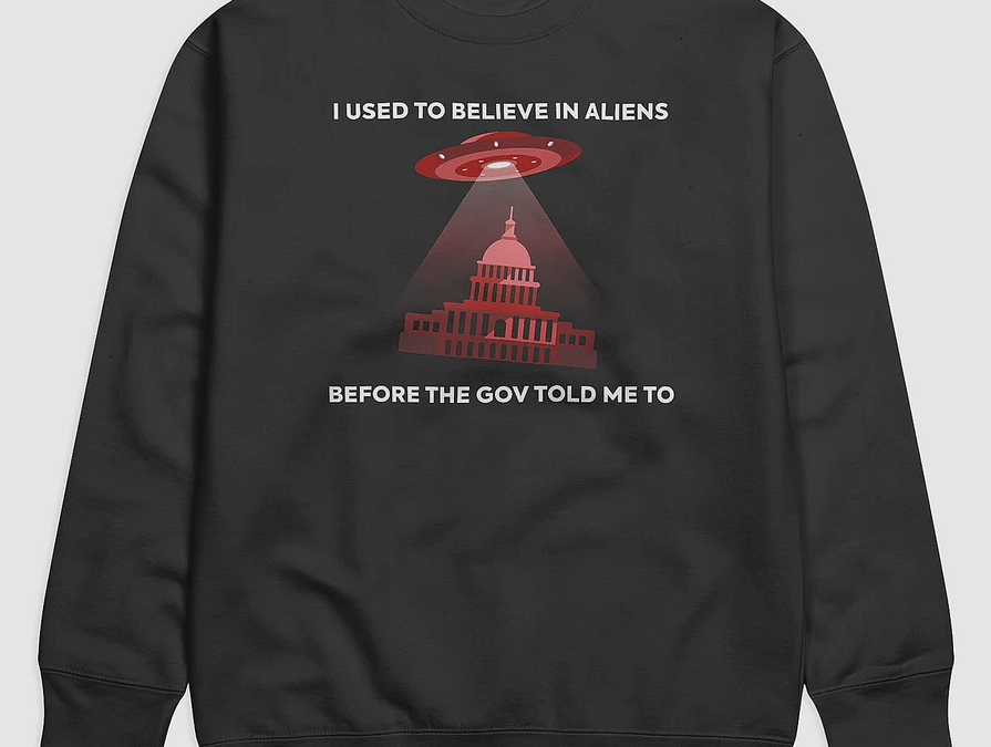 I Used To Believe In Aliens…