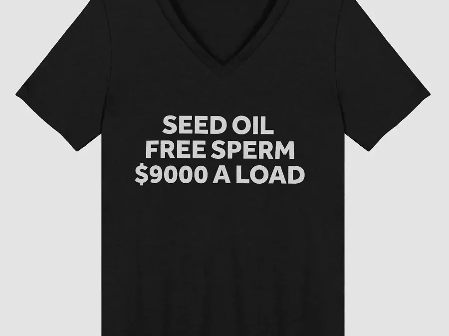 Seed Oil Free Sperm $9000 A Load