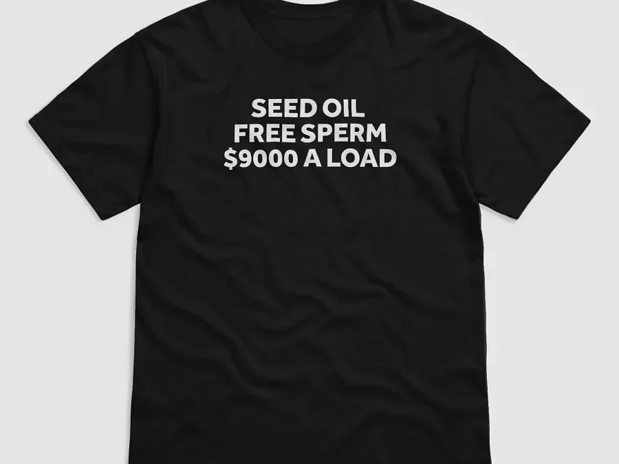 Seed Oil Free Sperm $9000 A Load