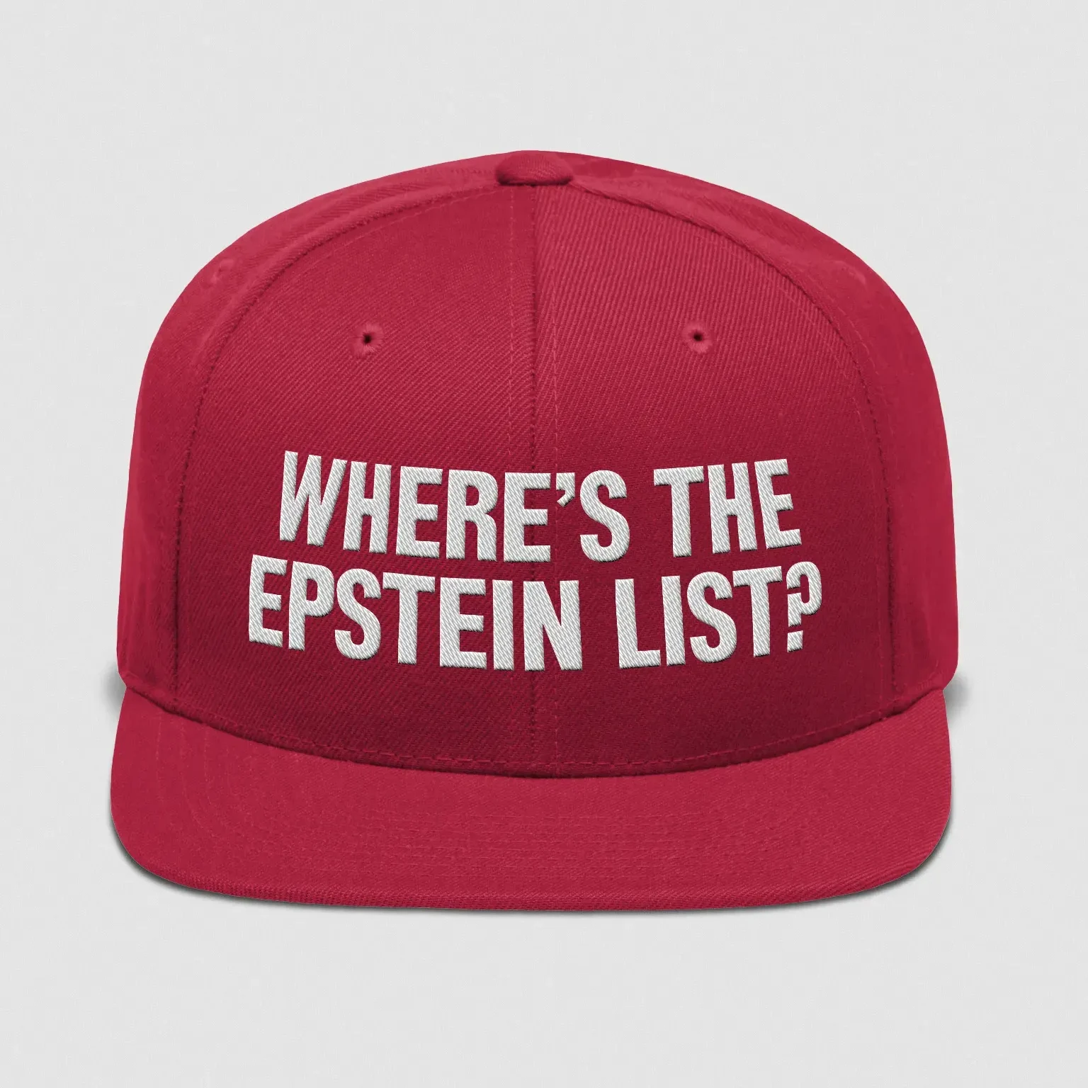 Where’s the Epstein List?