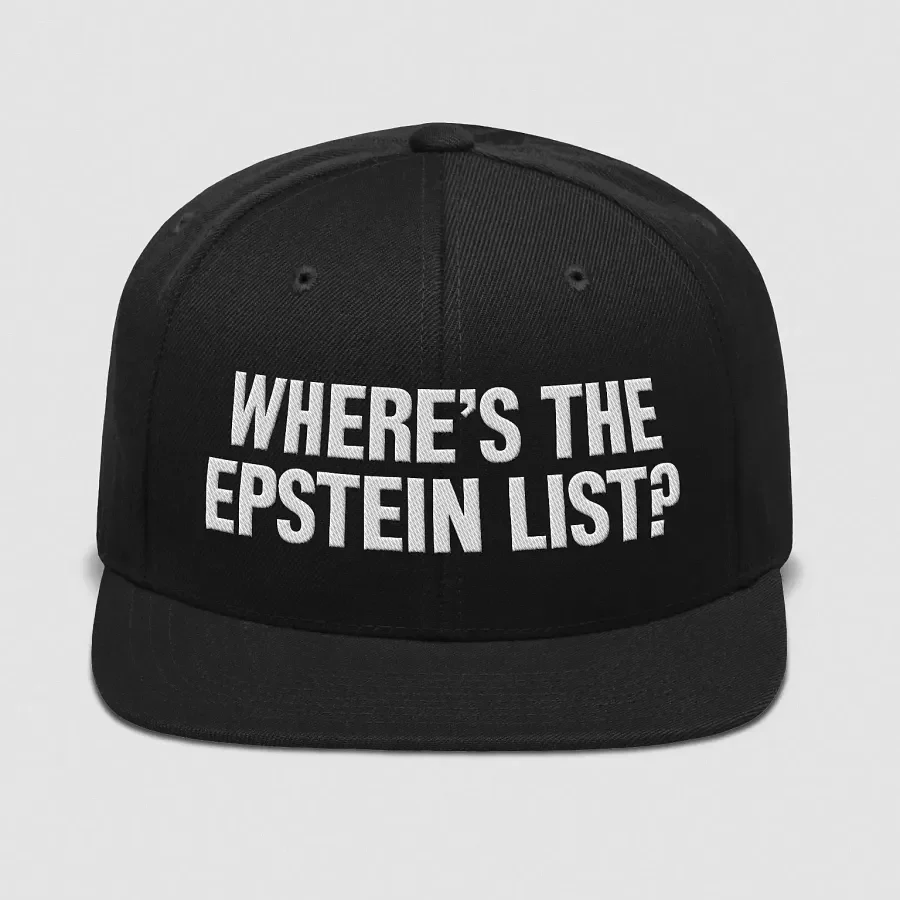 Where’s the Epstein List?