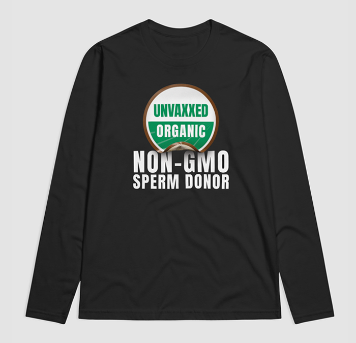 Unvaxxed Organic Non-GMO Sperm Donor
